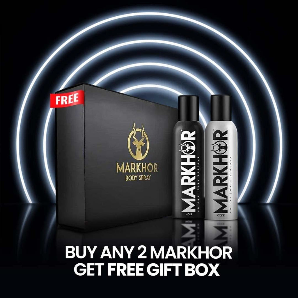 Buy Any 2 Markhor Get Free Gift Box