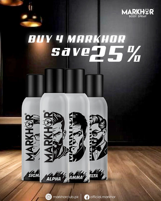 The Markhor Power Bundle | Buy Any Bundle & Save 25%